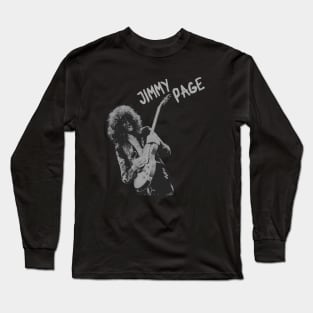 Jimmy Page // Illustrations Long Sleeve T-Shirt